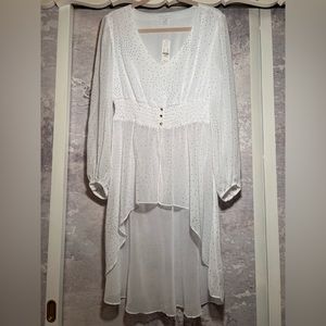 NWT 🎄 Gorgeous Holiday high-low Top/Dress by New York & Company.